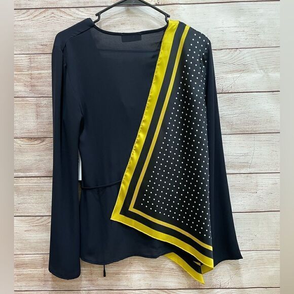 NEW WITH TAGS BAILEY 44 TOP MAST DOT PRINT TOP - Picture 8 of 8